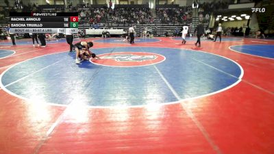 85-87.4 lbs Rr Rnd 2 - Rachel Arnold, The Storm Wrestling Center vs Sascha Trujillo, The Storm Wrestling Center
