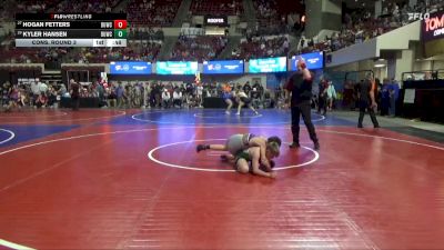 86 lbs Cons. Round 3 - Hogan Fetters, Cut Bank vs Kyler Hansen, Bonneville Wrestling