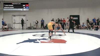 74 kg Cons. Rd Of 32 - Cole Evans, WVRTC vs Jordan Barry, Long Island RTC - LIRTC