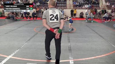 69_G lbs Round Of 16 - Abby Hillman, Quaker Valley vs Peyton Godshall, Wissahickon