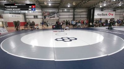 61 kg Cons. Rd Of 32 - Cale Seaton, Jackrabbit Wrestling Club vs Conor McAlary, Michigan Wrestling Club