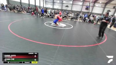 152 lbs Champ. Round 1 - Xariel Soto, Washington vs Ayden Che, WA