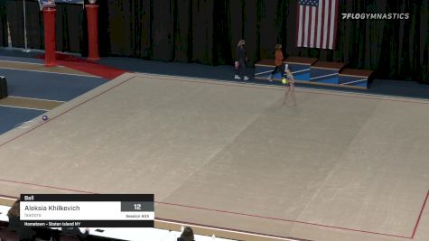 Aleksia Khilkevich - Ball, Isadora - 2021 Rhythmic Elite Qualifier