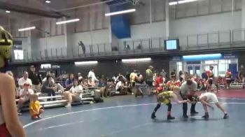 65 lbs Round 1 (8 Team) - Samuel Monday, Stronghold - Gold vs Benex Valesko, Alabama Elite - Black&nbsp;