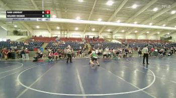 175 lbs Cons. Round 2 - Sam Lindsay, Green Canyon Wrestling vs Wilder Reiner, Jayhawk Wrestling