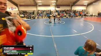 120B 3rd Place Match - Barrett Green, Thunder Basin High School vs Dylan Brink, Campbell County