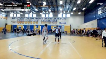 132 Gold Round 3 - Kaleb Williams, South Dade vs Sebastian Gonzalez, Southwest Miami