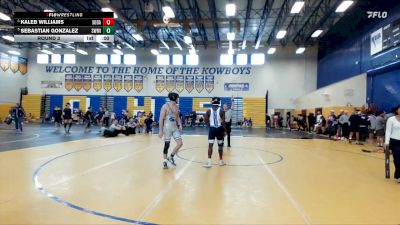 132 Gold Round 3 - Kaleb Williams, South Dade vs Sebastian Gonzalez, Southwest Miami