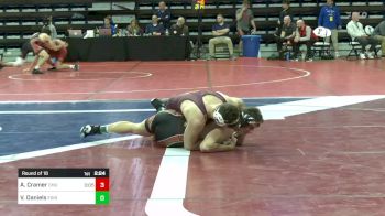 184 lbs Round Of 16 - Adrien Cramer, Central Michigan vs Vitali Daniels, Edinboro