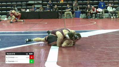 184 lbs Round Of 16 - Adrien Cramer, Central Michigan vs Vitali Daniels, Edinboro