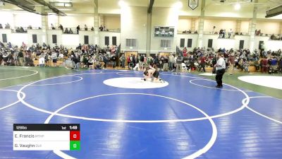 126 lbs Round Of 32 - Eli Francis, Mt. Hope vs Griffin Vaughn, Duxbury