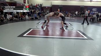 190 lbs Cons. Round 3 - Easton Beyer, Clarion-Goldfield-Dows vs Lohen Tank, NH/TV
