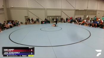 106 lbs Round 2 (8 Team) - Zoey Haney, Missouri Fire vs Lexia Schechterly, Pennsylvania Blue