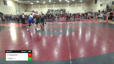 Round 5 - Garrett Dagestad, St. Croix Falls vs Isaac Thiele, Sauk Rapids Storm