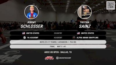 Tristan Sainz vs Jeremy Schlosser 2024 ADCC Dallas Open at the USA Fit Games