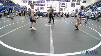 75 lbs Rr Rnd 1 - Barrett Waggoner, Choctaw Ironman Youth Wrestling vs Jonah Julian, Newcastle Youth Wrestling