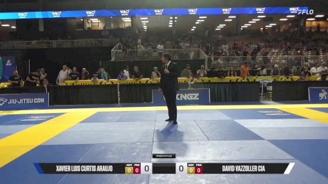 David Vazzoller Cia vs Xavier Luis Curtis Araujo 2025 Pan Kids Jiu-Jitsu IBJJF Championship