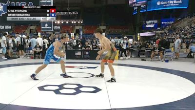 175 lbs Cons. Quarters - Arel Francke, California vs Gavin Sebastian, Michigan