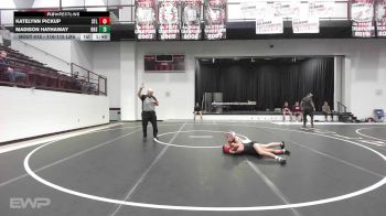 110-115 lbs Semifinal - Katelynn Pickup, Stilwell vs Madison Hathaway, Bartlesville High School