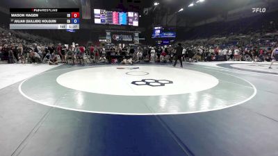 126 lbs Cons. Rd Of 32 - Mason Hagen, SD vs Julian (Gullien) Holguin, CA