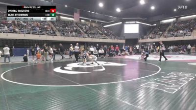 70 lbs Consi Of 8 #1 - Daniel Walters, Delran vs Jase Atherton, Lewistown