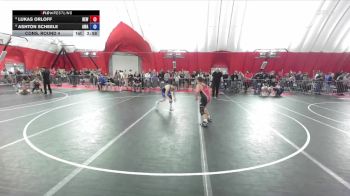 132 lbs Cons. Round 4 - Lukas Orloff, RT Elite Wrestling vs Ashton Scheele, Askren Wrestling Academy