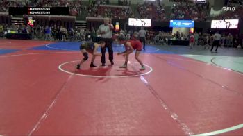 130 lbs Champ. Round 2 - Senika Spoonhunter, Riverton USA Wrestling vs Rori Bush, Heights Wrestling Club