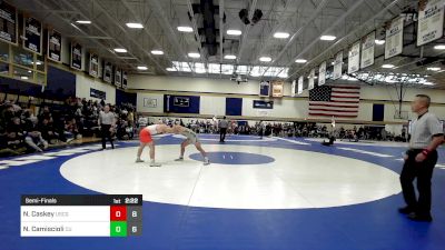 157 lbs Semifinal - Noah Caskey, Coast Guard vs Nate Camiscioli, Castleton