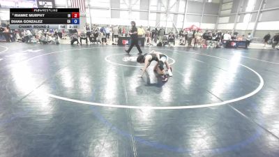 U20 Women - 50 lbs Champ. Round 2 - Rianne Murphy, IN vs Diana Gonzalez, CA