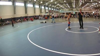 60 lbs Cons. Round 2 - Colten Lugo, Liberty Warriors Wrestling Club vs Avery Wallace, NB Elite Wrestling Club