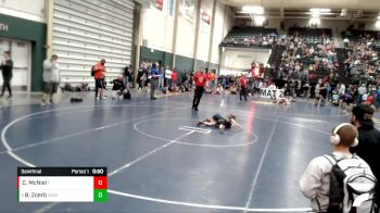 44-48 lbs Semifinal - Bella Zoerb, Warrior Wrestling Academy vs Cosette McNiel, Nebraska Wrestling Academy