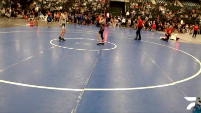 78 lbs Cons. Round 3 - Barrett Troester, O`Neill Leprechaun Wrestling vs Colton Shipley, Hoxie Kids Wrestling