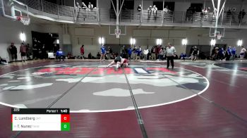 220 lbs Cons. Round 2 - Tommy Nunez, Tahoma vs Cedar Lundberg, Orting