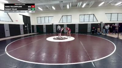 155 lbs Cons. Round 3 - Tamia Yellowplume, Wyoming Indian vs Paisley Tolar, Campbell County