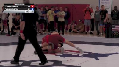 79 kg Champ. Round 4 - Connor Gaynor, Jackrabbit Wrestling Club vs Collin Guffey, California