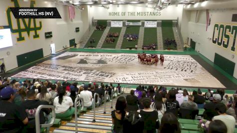 Foothill HS (NV) "Henderson NV" at 2026 WGI Guard Manhattan Beach Regional+