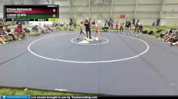 120 lbs Round 5 (6 Team) - Ethan Brownlee, North Carolina vs Logan Olsen, Louisiana