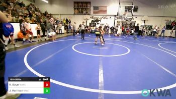 120-130 lbs Rr Rnd 1 - Ryder Bayer, Broken Arrow Wrestling Club vs Jayden Harrison, BAWC