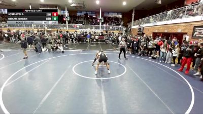 150 lbs Champ. Round 1 - Jose Ayala, Sunnyside vs Bryar Jensen, Omak
