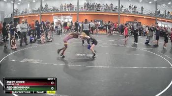 65 lbs Champ. Round 1 - Reid Bronniman, Cobra Wrestling Club vs Avery Yoder, Panther Club