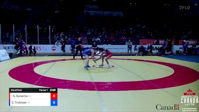 50kg Semifinal - Shahreen Gulacha, Brock WC vs Cyenna Trotman, London-Western WC