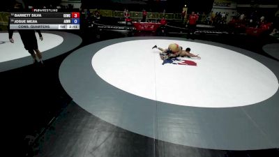 144 lbs Cons. Quarters - Barrett Silva, Central Catholic Wrestling Club vs Josue Mejia, ASG WRESTLING