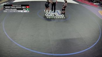 Champ. Round 1 - Britney Pineda Herrera, Omaha Buena Vista Girls vs Amaya McLaren, Millard West Girls