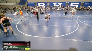 96 lbs Cons. Round 2 - Keiser Hill, Devils Wrestling vs Emmett Walker, Box Elder Stinger Wrestling