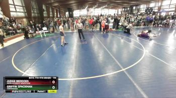 115 lbs Champ. Round 1 - Judge Beddoes, Agon Academy Wrestling vs Griffin Spackman, Timpanogos