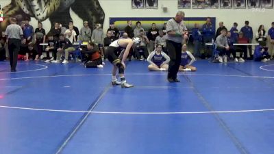 120 lbs Quarterfinal - Hendrix Schwab, Don Bosco vs Nate Weber, West Delaware, Manchester