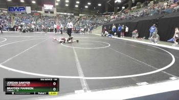 64 lbs Round 5 - Brayden Mannion, Carroll vs Jordan Sawyer, Mac Wrestling Club