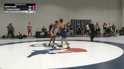 60 kg Cons. Quarters - Marlo Clark, Indiana RTC vs Chase Kastner, South Side Wrestling Club
