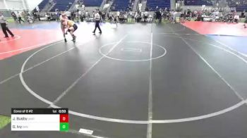 160 lbs Consi Of 8 #2 - Jude Busby, Unattached vs Oscar Ivy, San Leandro Youth WC