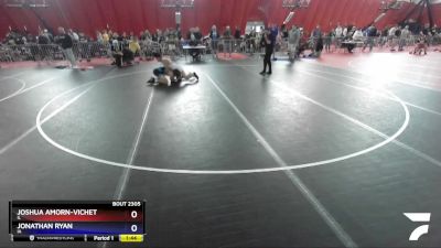 126 lbs Cons. Round 3 - Joshua Amorn-Vichet, IL vs Jonathan Ryan, IA